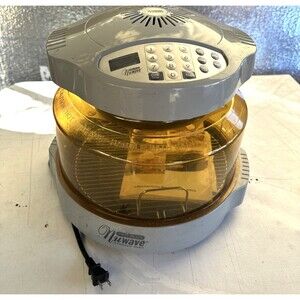 Nuwave Pro Plus Infrared Oven Amber Dome Large Cooker - /w Manual